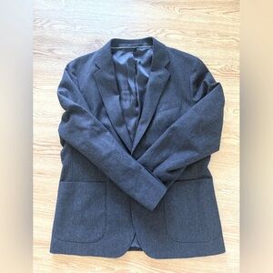 J Crew Sports Coat in Blue Donegal  - 42 S Slim